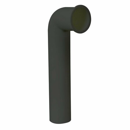 THRIFCO PLUMBING Disposal Elbow for ISE with Washer, Black 7712051